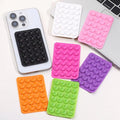Silicone 24 Suction Phone Holder Multifunctional Suction Cup Mat Wall Stand Anti-Slip Single Sided Case Glue Mount Back Stickers