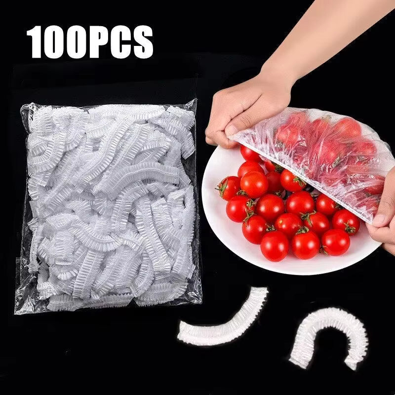 100 قطعة من اغطية الطعام