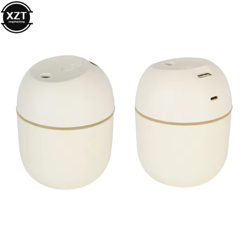 220ml USB Humidifier Atomizer Aroma Oil Diffuser Mute Air Humidifier with Night Lamp for Car Bedroom Cool Mist Sprayer