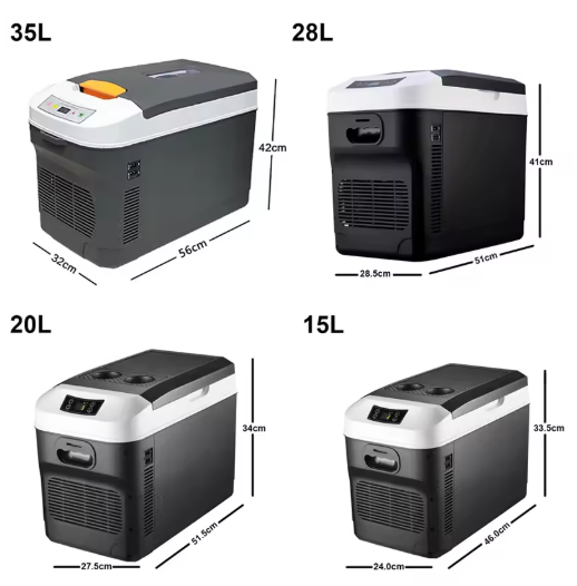 Car Mini Refrigerator Intelligent Outdoor Camping Refrigeration & Insulation Dual-purpose Refrigerator