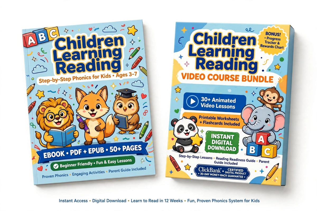 Children Learning Reading