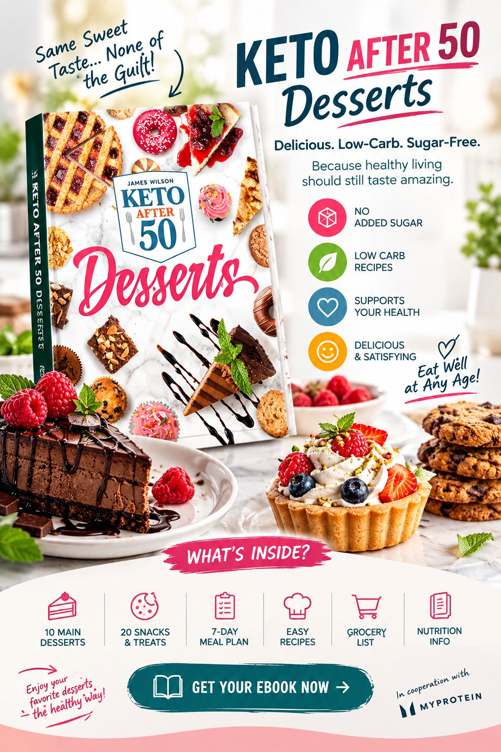 Keto Desserts - High Converting Keto Desserts Offer