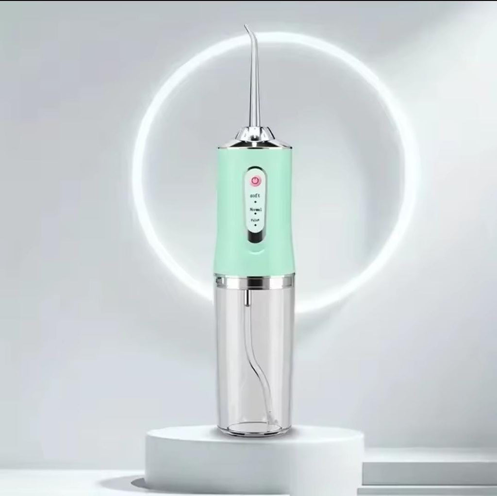 Portable Smart Electric Oral Irrigator Water Flosser 3 Modes Rechargeable Dental Water Jet Irrigator Dental Teeth Cleaner