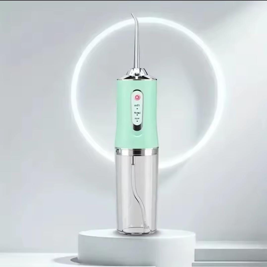 Portable Smart Electric Oral Irrigator Water Flosser 3 Modes Rechargeable Dental Water Jet Irrigator Dental Teeth Cleaner