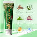Miswak Remineralizing Mint Herbal Toothpaste - Deep Cleansing, Teeth Brightening & Fresh Breath with Hydroxyapatite