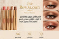 Three-Color Eyeshadow Stick, Shimmering Highlighter Eyeshadow Stick, Waterproof and Long-Lasting Pearlescent Metallic Eyeshadow