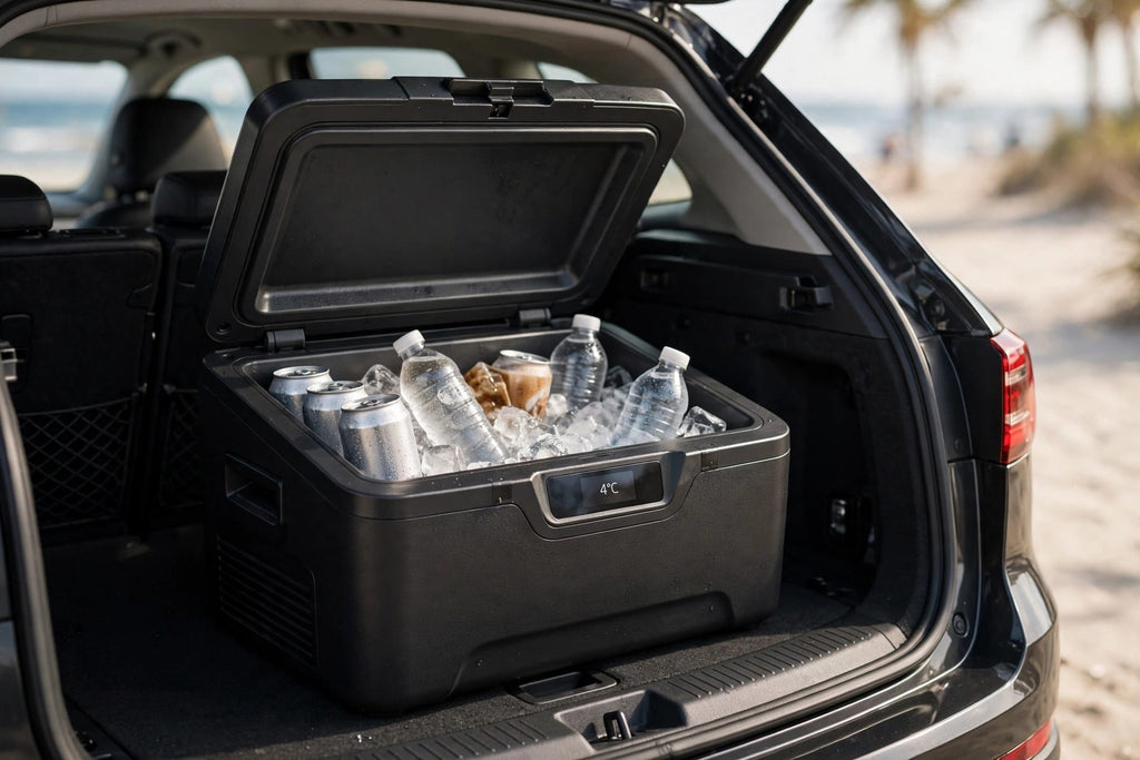 Car Mini Refrigerator Intelligent Outdoor Camping Refrigeration & Insulation Dual-purpose Refrigerator