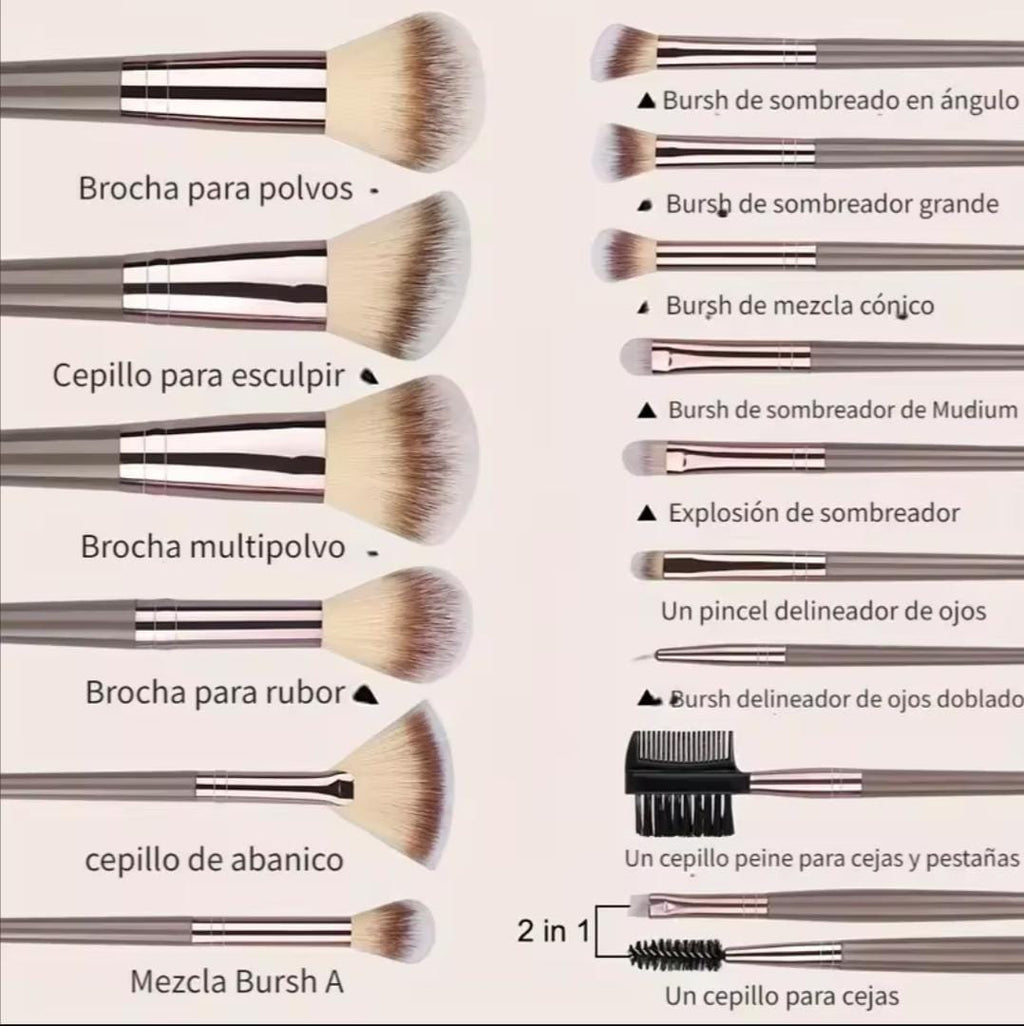 Makeup Brushes Set