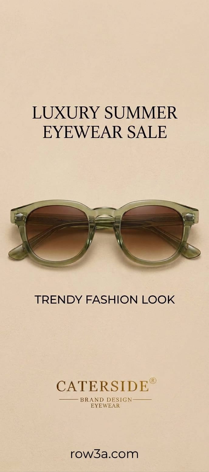 Round Men Sunglasses