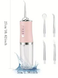 Portable Smart Electric Oral Irrigator Water Flosser 3 Modes Rechargeable Dental Water Jet Irrigator Dental Teeth Cleaner